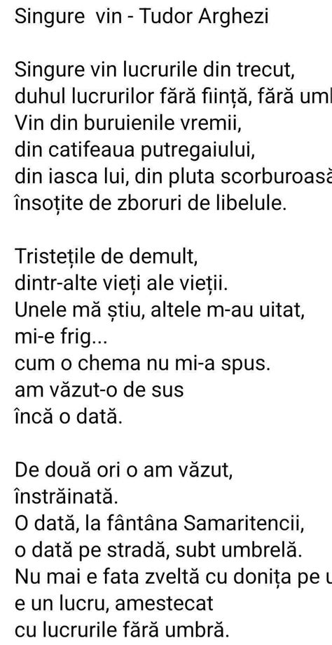 Versuri De Tudor Arghezi: Ideea Poetică/mijloacele Artistice